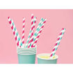 Picture of PAPER STRAWS MAGENTA 19.5CM